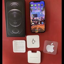 Apple iPhone 12 Pro Max 5G, US Version, 256GB, Graphite-Unlocked-Battery 78%