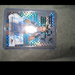 Female UFC Fighter Hall Of Famer Signature And Numbered Joanna🫣