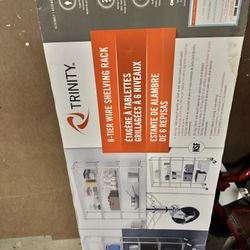 Trinity 6 Tier Wire Shelving Rack