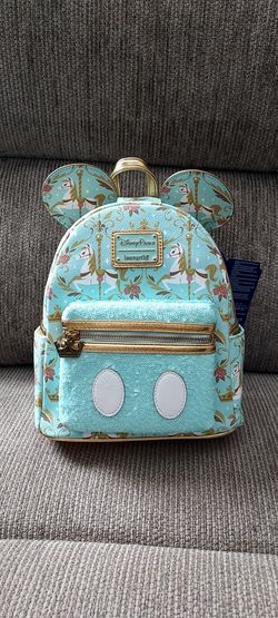 Disneyland Loungefly Mini Backpack Carousel