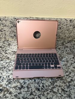 Rose Gold IPad 9 Keyboard Case