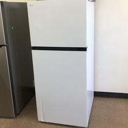LG 18 cu ft Top‑Freezer Refrigerator – White – Model LT18S2100W – Brand New