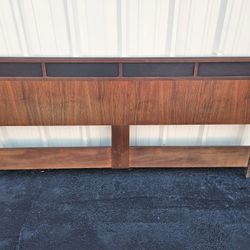 Mid Century King Headboard 