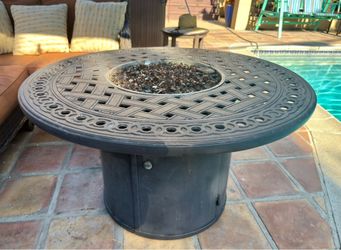 Gas Firepit Table