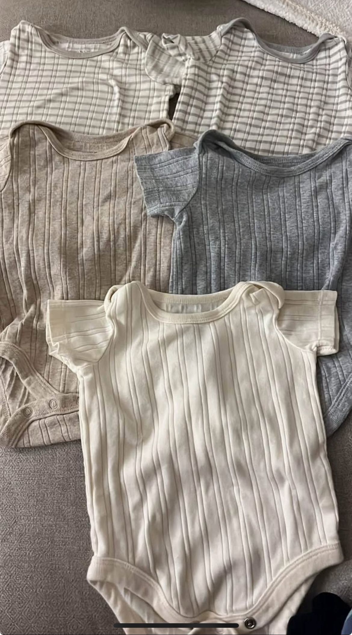 5 Baby Organic Bodysuit