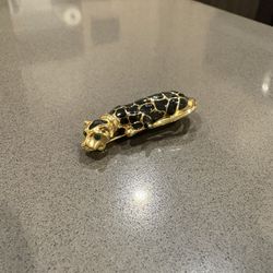 Vintage Gold Jaguar Brooch MUST GO