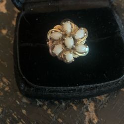 Vintage Costume Jewelry Ring Case Not Included