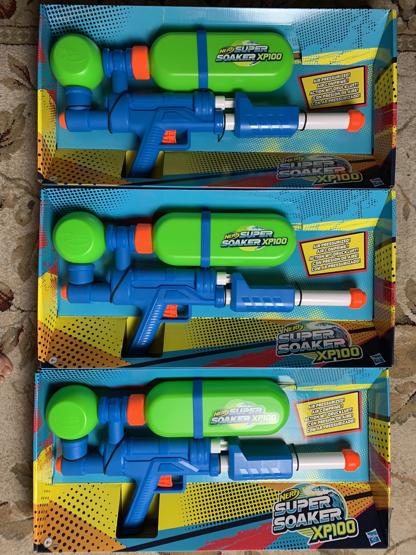 Super Soaker XP 100 Water Gun Limited Edition Brand New 2020 Nerf IN HAND
