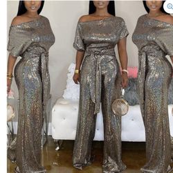 Elegant Off Sophisticated Jumpsuit fo