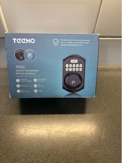 Teeho TE002 Digital Fingerprint Keypad Deadbolt
