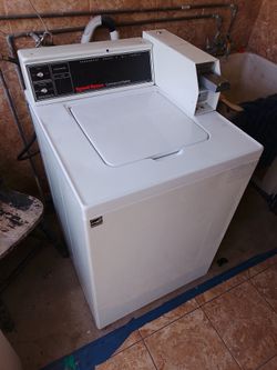 Coin  operated washer