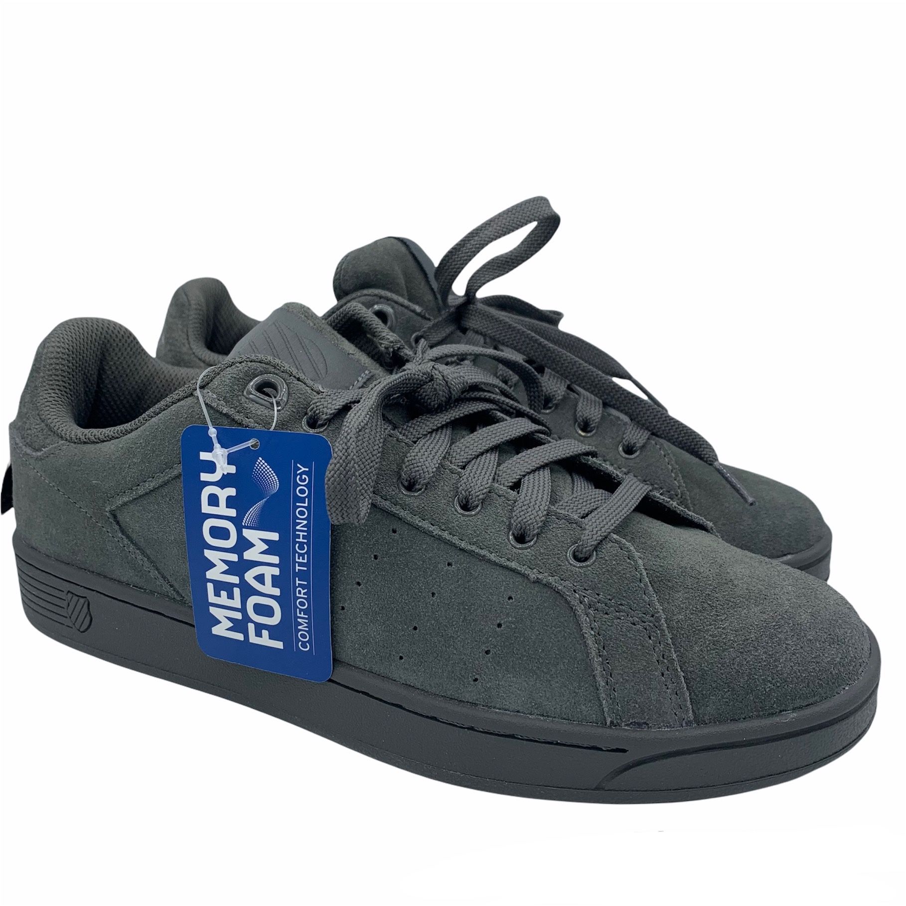 NWT women’s K SWISS suede clean court low sneakers Size 9