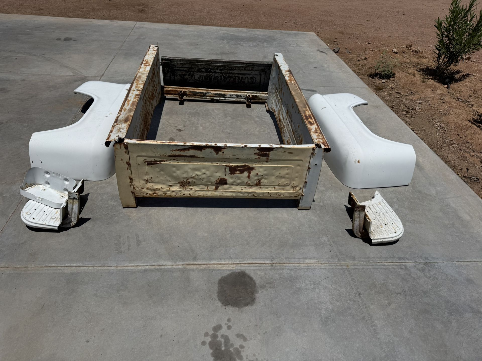 1(contact info removed) Chevy Stepside Bed Part
