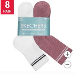Skechers Women's Low Crew Socks - 8pair