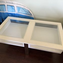 Glass Top Coffee Table 