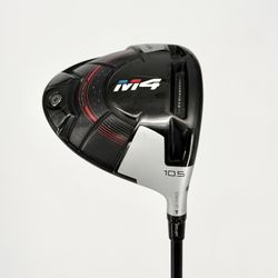 Taylormade M4 10.5° Driver - Fujikura Atmos 5 - R Flex  - GP MCC Red Std.