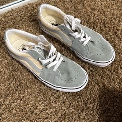 Hint Of Green And Blue Van Never Worn Brand New