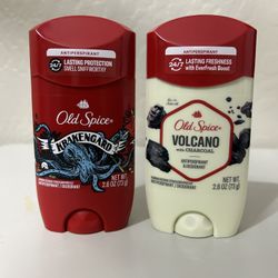 OLD SPICE DEODORANT 2.6 OZ $5.00 EACH 