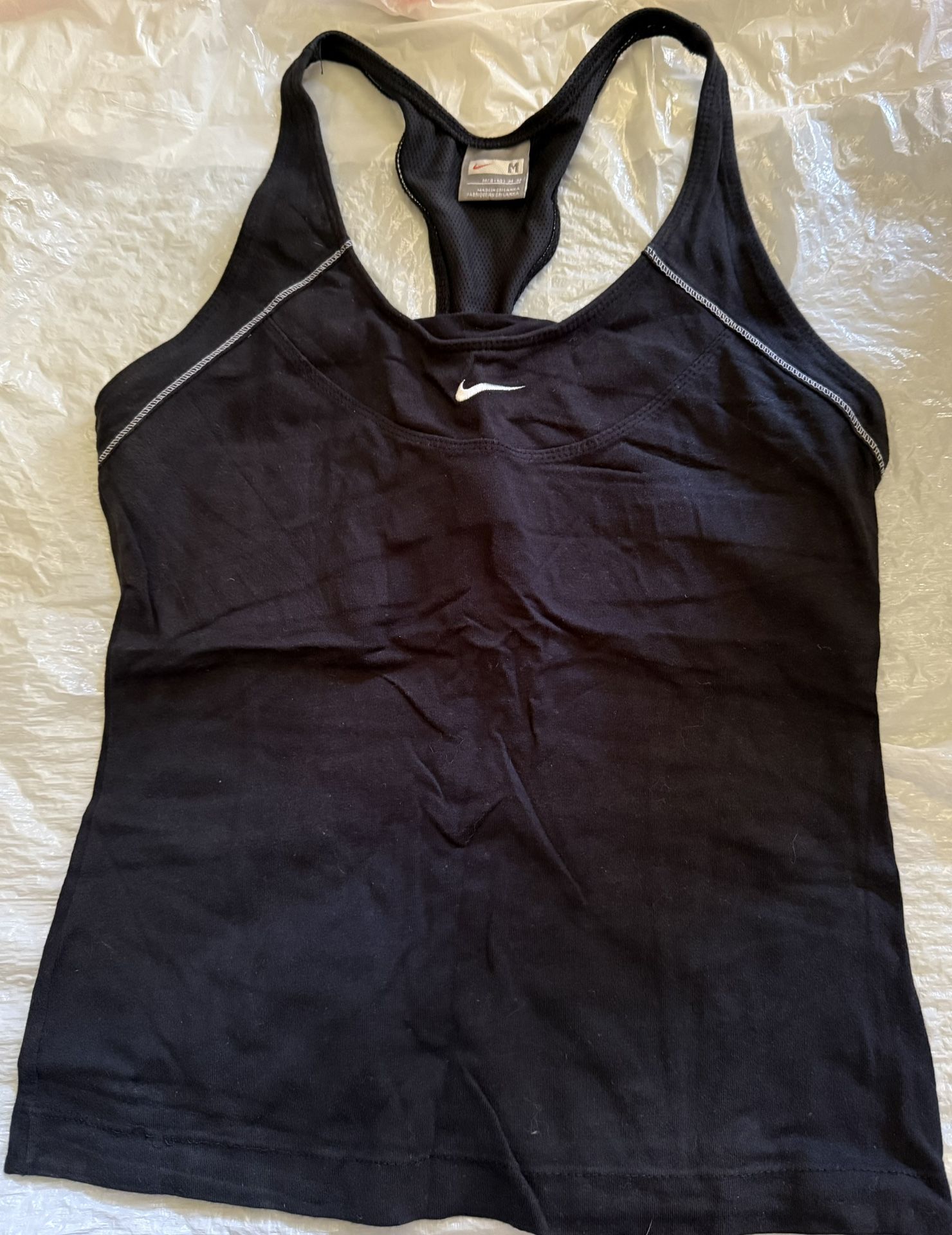 Nike Size Medium Black Workout Top 