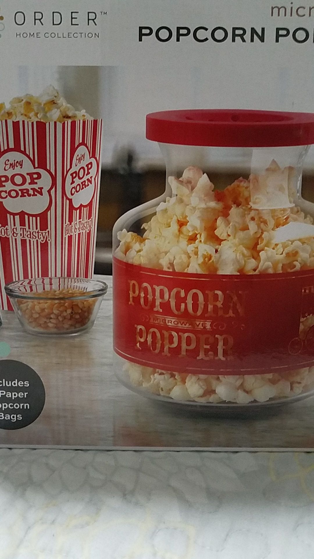 Microwave Popcorn Popper