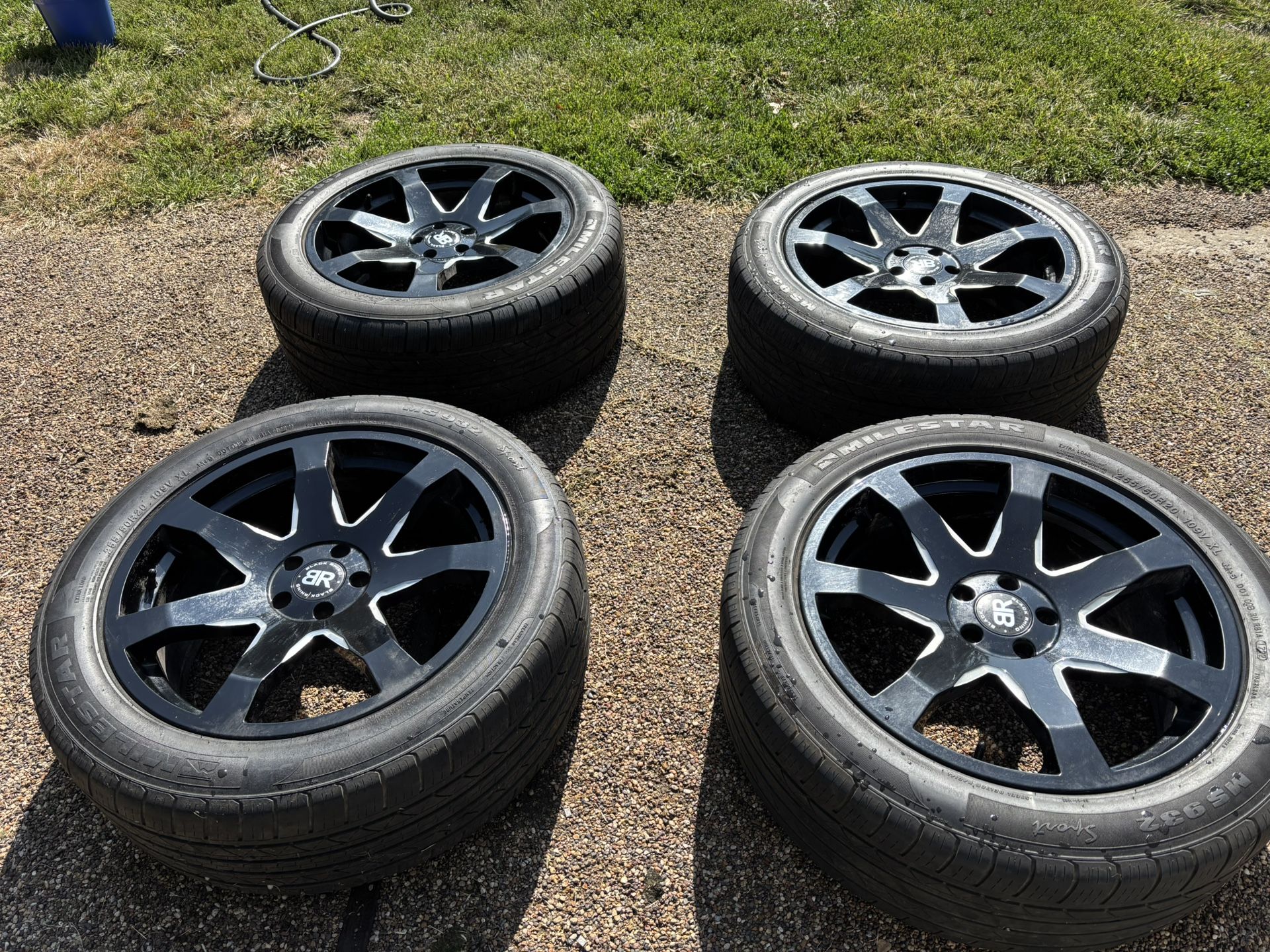 20” Black Rhino Rims And Tires