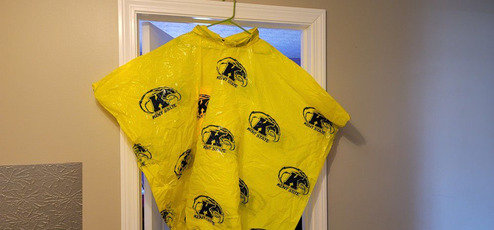 Official Kent State Stadium Rain Poncho With Hood