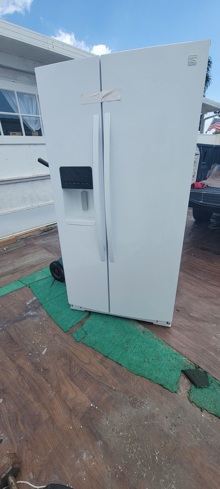 KENMORE SMART SIDE-BY-SIDE 36-INCH LIKE NEW