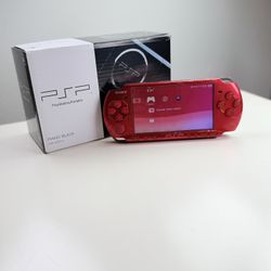 Red PlayStation Portable 3000