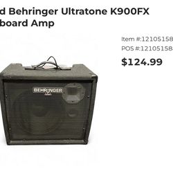 BEHRINGER-GUITAR AMPLIFIER