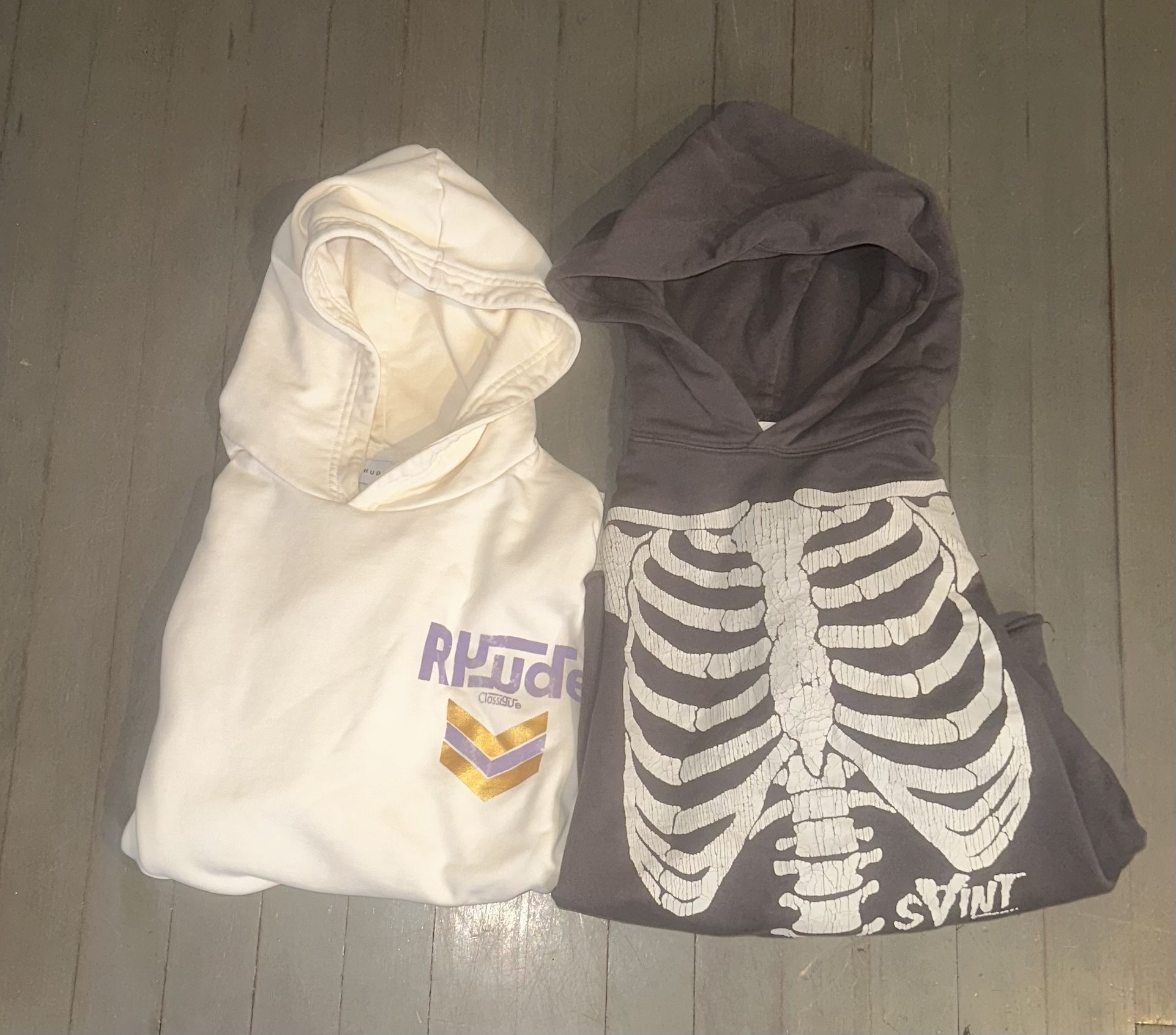 Both Hoodies For $100 Medium