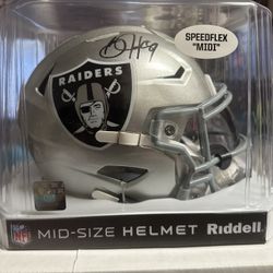 Bo Jackson Signed Raiders MIDI SpeedFlex Helmet Beckett