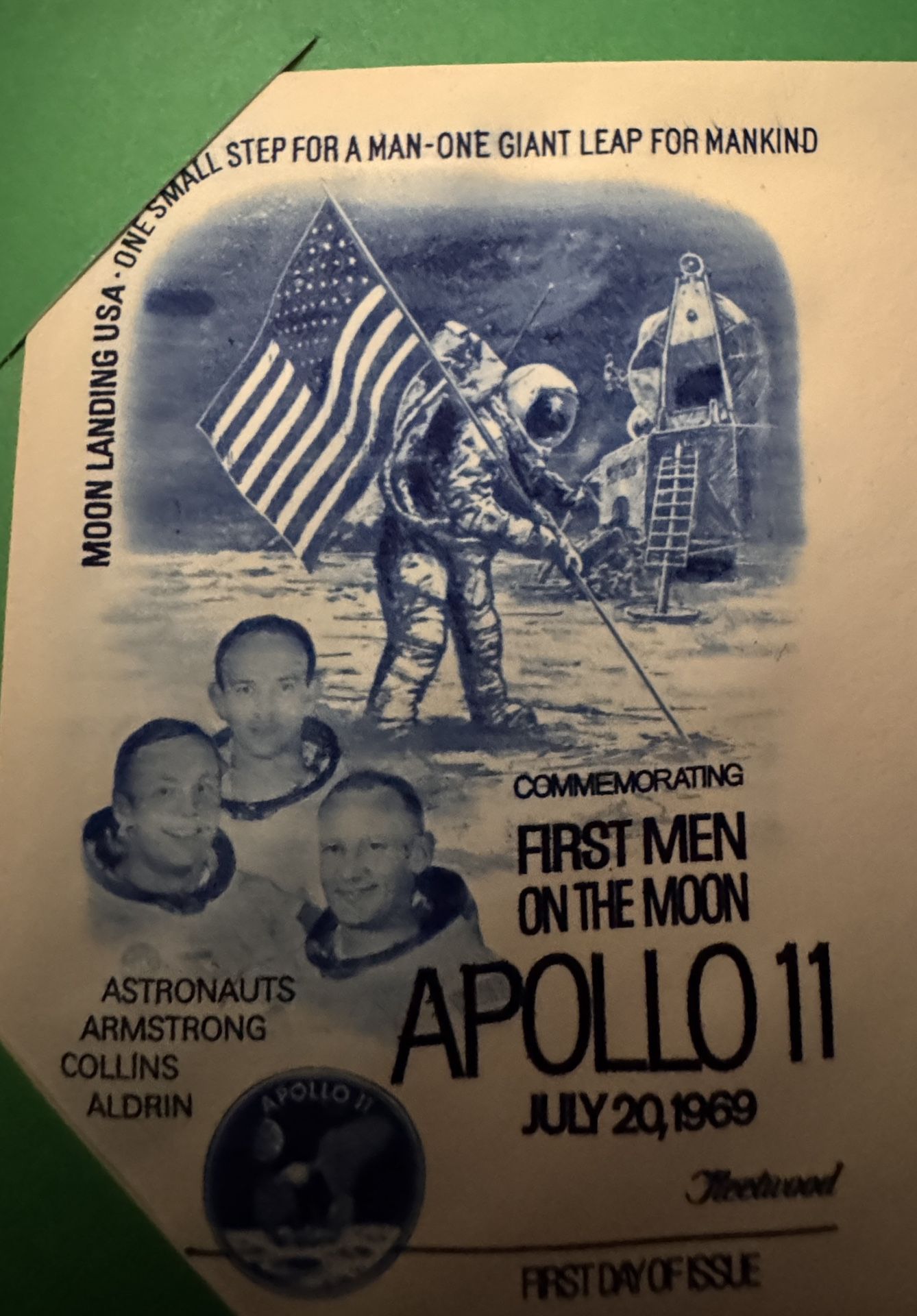 Apollo 11 FDC 1969! rare memorbillia