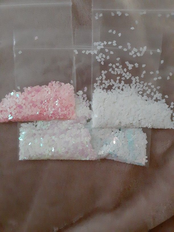 Cloud Glitter Manicure Slime Etc