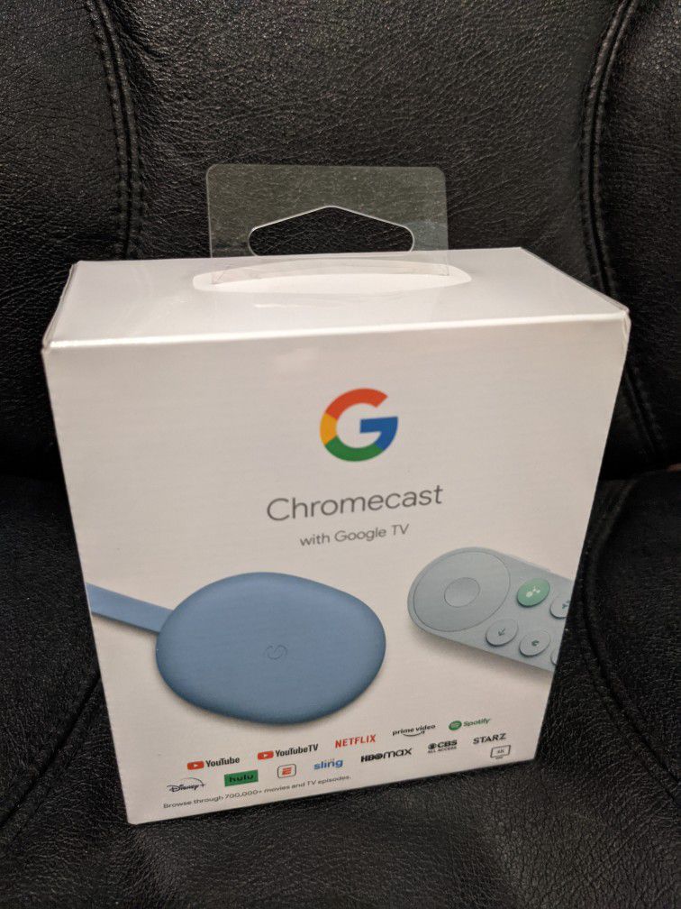 New Chromecast With Google TV - Sky Color