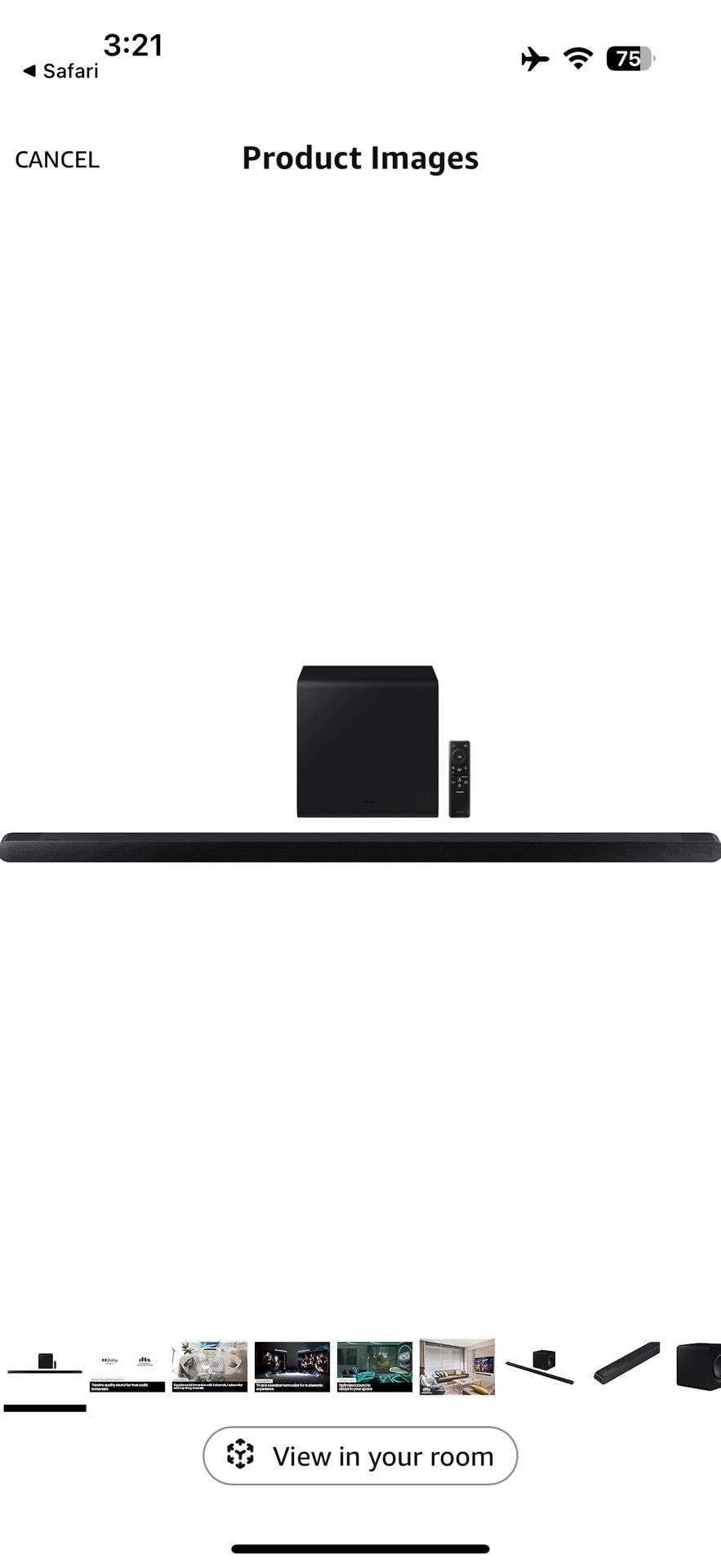 Soundbar With Subwoofer