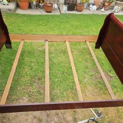 Solid Wood Queen Bed Frame