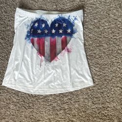 American Heart Tube Top