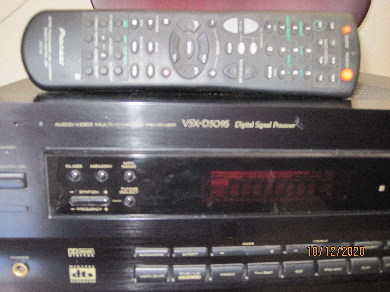 Pioneer VSX-D505S Digital Signal Processor receiver