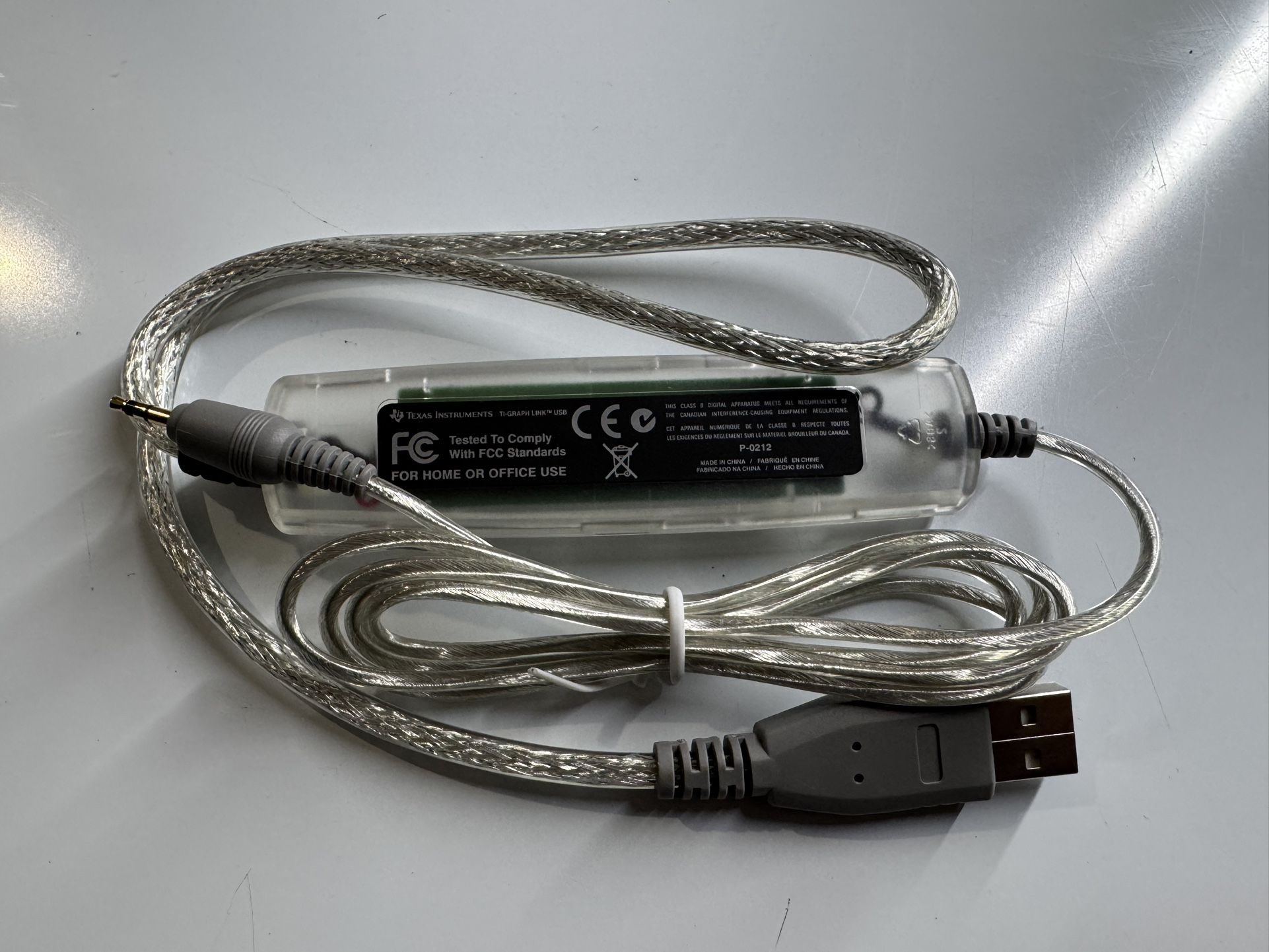 Texas Instruments Graph Link Cable for TI-83 Plus Graphing Calculators