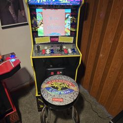 RARE Arcade 1Up Street Fighter II, 12 Game Legacy Arcade