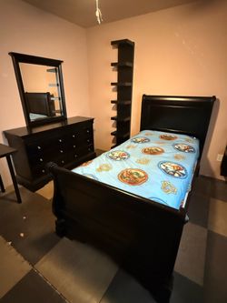 Solid Hardwood Quality Twin Bedroom Set