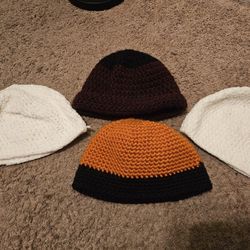 Handmade Crochet Hats- 1 for $3 or 4 for $10