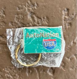 New Vintage AutoNation USA Keychain