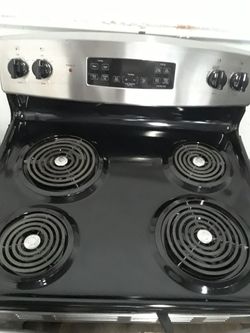 Black kitchen General Electric brand