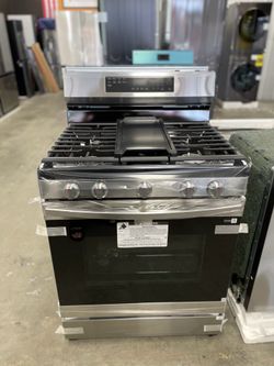 Samsung 30” Freestanding Gas Range With Griddle and Air Fry