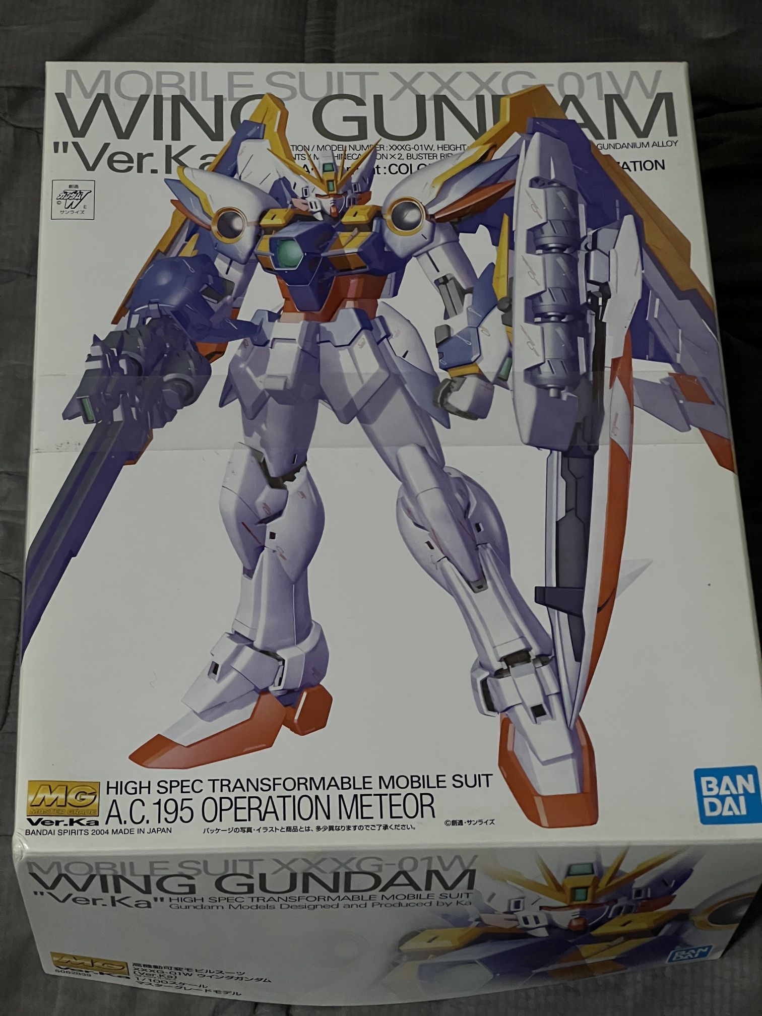 Mobile Suit XXXG-01W Wing Gundam Ver. Ka 1/100