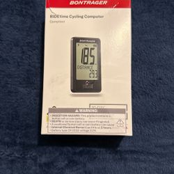 Bontrager RIDEtime Cycling Computer New In Box