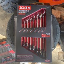 Icon Ratcheting Wrench Set