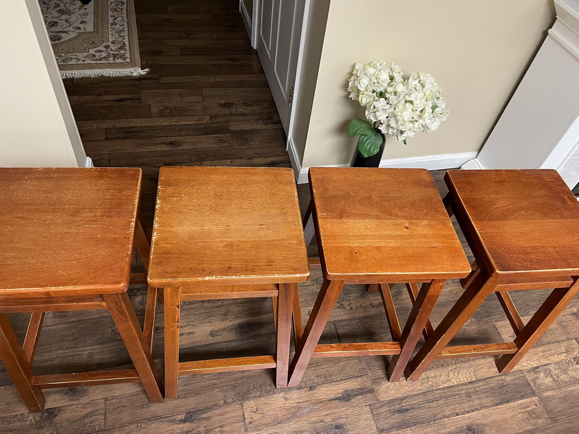 Bar Stools - Solid Wood