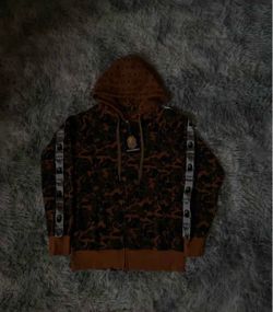 BAPE X MCM ZIP UP